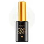 top dots n4 top coat matte con partículas blancas yoshi