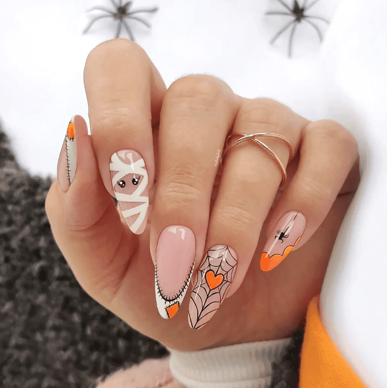 esmalte naranja neón Yoshi Tanjerin 917 esmalte naranja colección Tokyo Yoshi manicura naranja brillante Yoshi