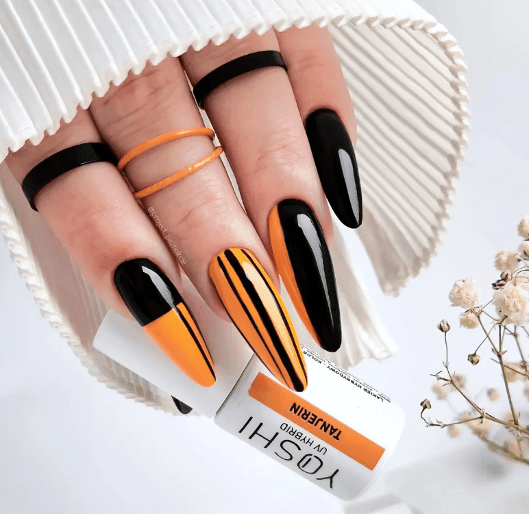 esmalte naranja neón Yoshi Tanjerin 917 esmalte naranja colección Tokyo Yoshi manicura naranja brillante Yoshi