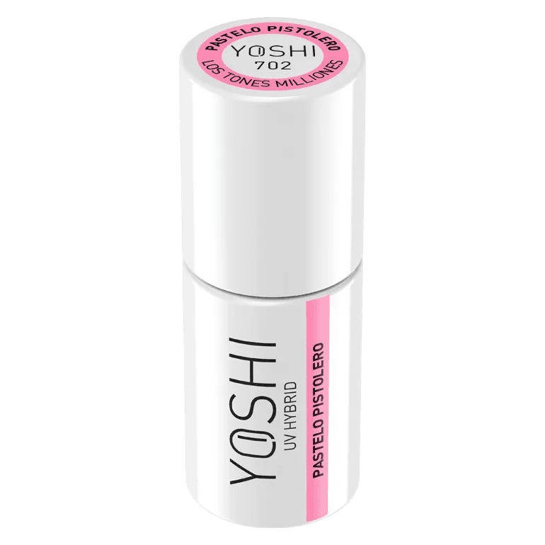 los tones miliones 702 Pastelo Pistolero 702 Yoshi esmalte rosa híbrido 6 ml manicura profesional