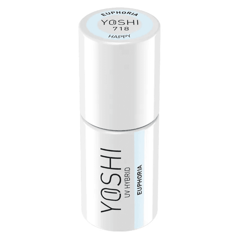 esmalte azul pastel Yoshi Euphoria 718 esmalte HAPPY Yoshi manicura azul pastel Yoshi