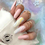 happy 714 esmalte rosa pastel Yoshi Trust 714 esmalte HAPPY Yoshi manicura rosa pastel Yoshi