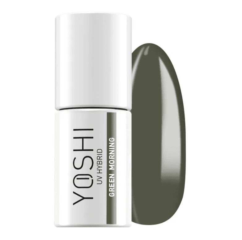 Yerba & Yoga 302 esmalte verde oliva uñas green morning 302 yoshi