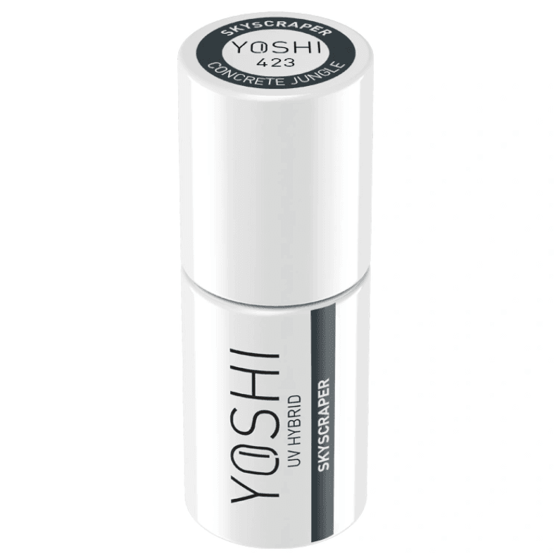esmalte gris grafito uñas skyscraper 423 yoshi concrete jungle