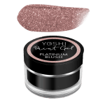 gel paint rosa pastel con brillo platinum blush yoshi uñas
