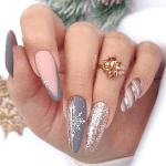 esmalte gris uñas downtown 425 yoshi concrete jungle