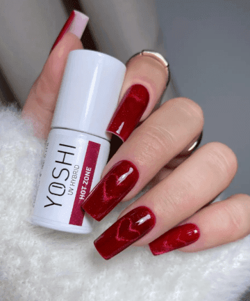 esmalte cat eye rojo hot zone 265