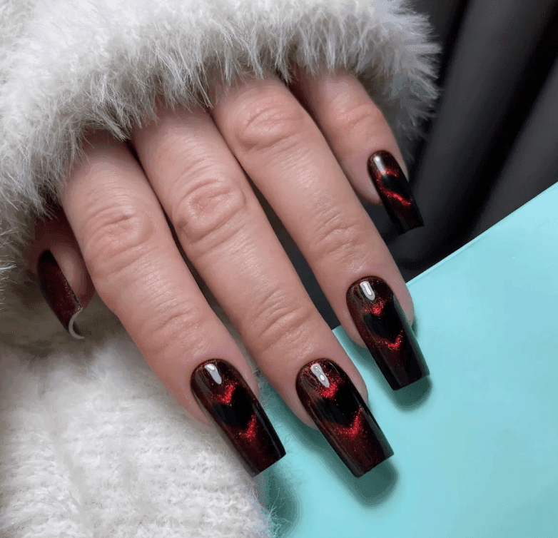 fireline 265 esmalte magnetico rojo uñas
