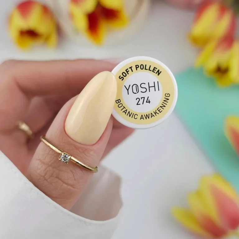 botanic awakening 274 esmalte amarillo pastel con efecto perla yoshi