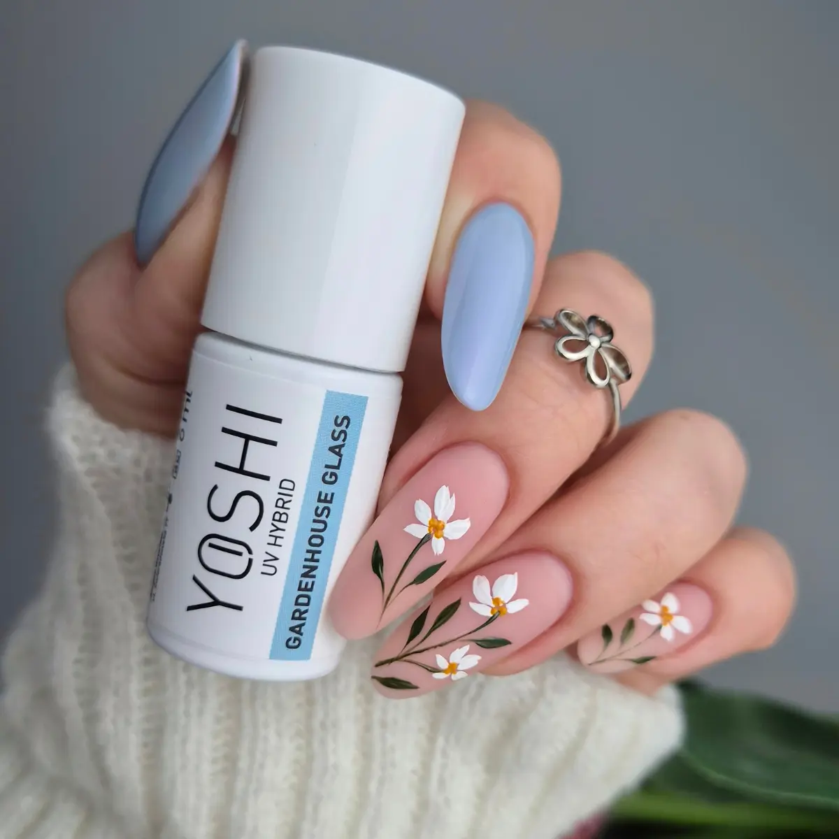 botanic awakening 279 esmalte azul efecto perla esmaltes yoshi