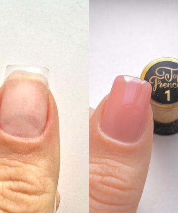 top coat yoshi con color finalizador con color sin capa pegajosa