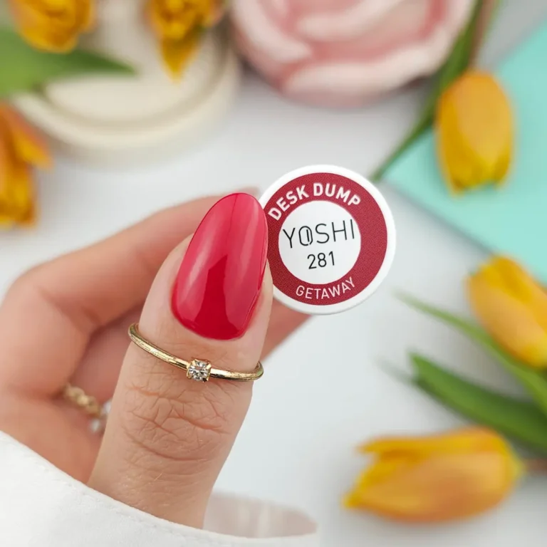 esmalte yoshi rojo neon GETAWAY