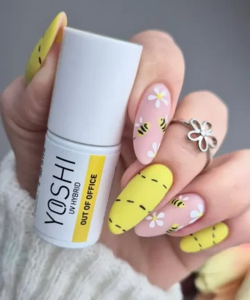 amarillo neon uñas profesionales
