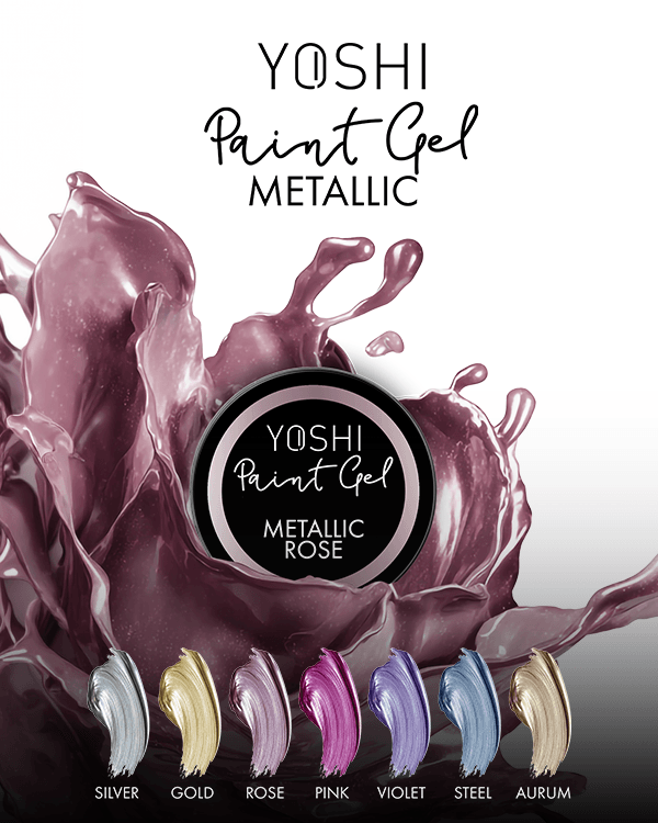 gel paint metalizdo uñas